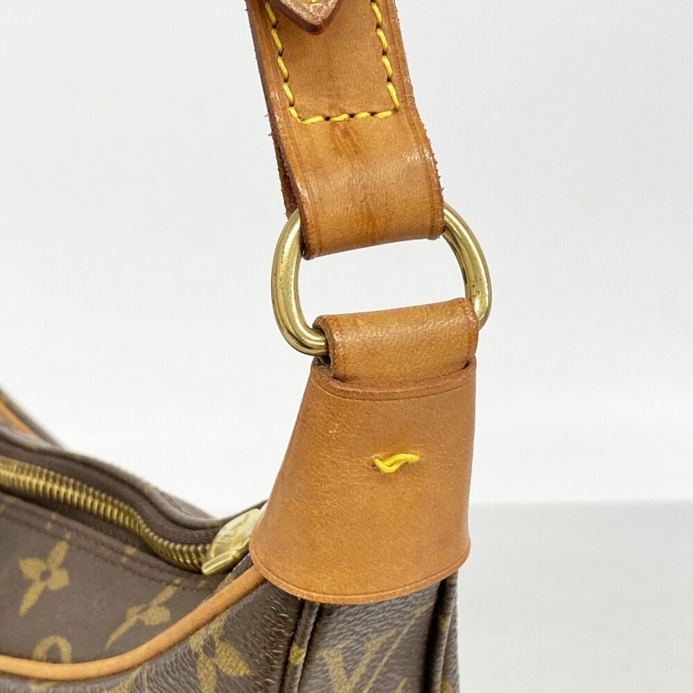 LOUIS VUITTON Brown Monogram Boulogne 30 Shoulder Bag - Picture 8 of 10